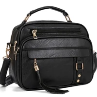Imagem da promoção Bolsa Feminina Com Alça Lateral Transversal Faixa de Mão De Couro S2420 DONG