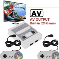 Imagem da promoção Video Game Classic Super Nintendo Mini SNES Com 2 Controles 8 Bits 620 Jogos Original Envio Imediato