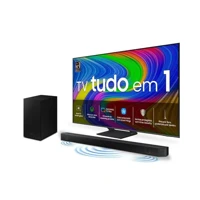 Imagem da promoção Smart TV 65" QLED 4K 65Q65D 2024 + Soundbar HW-B550/ZD