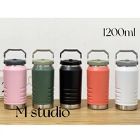 Imagem da promoção Garrafa Térmica Flip Straw Jub 1.200 ML Academia, Crossfit, Treino, Lazer