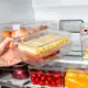 Porta Frios Presunto Queijo Kit Acrílico Resistente Duplex Com Tampa Hermético Empilhável em oferta