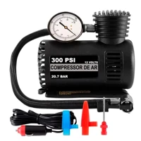 Imagem da promoção Mini Compressor Ar Automotivo 300psi 12v P/ Pneu Carro Moto Bicicleta Colchão Bola