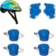 Kit De Proteção Azul Chamas C/cap Mimo Style Azul/ROSA em oferta
