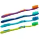 Kess - Combo Supra com 4 Escovas, Multicor em oferta