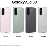 Imagem da promoção Smartphone Samsung Galaxy A56 5G 128GB, 8GB RAM, Câmera 50MP, IP67, Super AMOLED 6.7", Recursos AI,