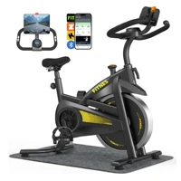 Imagem da Promoção Bicicleta Ergométrica Spinning Rmira Conexão Bluetooth 12kg 150kg