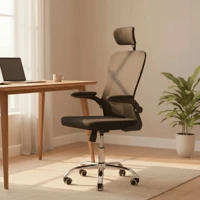 Imagem da promoção Cadeira de escritório Diretor com Encosto de Cabeça Flink Healer