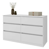 Imagem da promoção Cômoda 120cm com 6 Gavetas Multimóveis MP4396 – Espaçosa, Moderna e Funcional