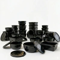 Imagem da Promoção Kit 21 Potes Plásticos Com Tampa Tamanhos Variados Livre Bpa