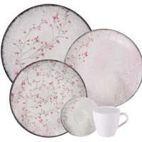 Tramontina Aparelho de Jantar Floralis em Porcelana Decorada 20 Peças em oferta