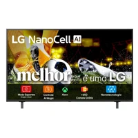 Imagem da promoção Smart TV LG NanoCell AI 4K NANO80 55 polegadas Cores Puras Processador α7 AI Ger 8 webOS 25