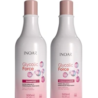Inoar, Glycolic Force Kit Shampoo e Condicionador 500ml em oferta