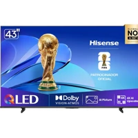 Imagem da Promoção Smart TV UHD 4K QLED 43" Polegadas 43Q6Q com HDR10+, Dolby Atmos, Sports Mode, Game Mode Plus e Comp