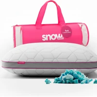 Imagem da Promoção Travesseiro Ajustável - I wanna sleep - Snow®, flocos de espuma removíveis para controle da altura,