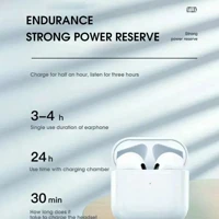 Fones De Ouvido Sem Fio Bluetooth Mini Redução Ruído Som Alta Qualidade Transparente Pro 4 em oferta