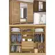 Guarda-roupa Casal 3 Portas de Correr 3 Gavetas - Europa Maranello 11617.1 com Espelho em oferta
