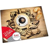 Imagem da promoção Tabua de Vidro Para Cortes, Café, 40 Cm, Euro