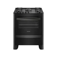 Fogão 5 Bocas Mesa de Vidro Continental Preto em oferta na Magazine Luiza