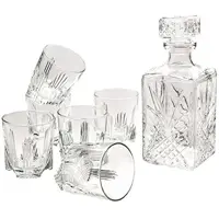 Bormioli Rocco Selecta Licoreira de 1l com 6 Copos de Whisky, Transparente em oferta na Amazon