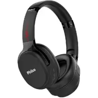 Headphone Bluetooth Philco PFO01BTP com até 10 horas de bateria - Preto em oferta na Submarino