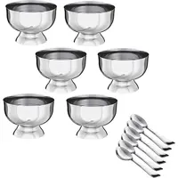 Imagem da oferta Conjunto Tacas para Sobremesa Inox 12 Peças Euro Inox