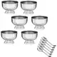 Conjunto Tacas para Sobremesa Inox 12 Peças Euro Inox em oferta