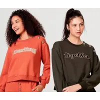Blusão Feminino Em Malha De Algodão Estampado - Hering em oferta na Magazine Luiza