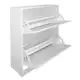 Sapateira Dumont 2 PT Branco em oferta