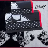 Jogo De Banho Mickey E Minnie 5 Peças - Casa & Conforto By Buddemeyer - Casa & Conforto + Disney em oferta na ShopTime