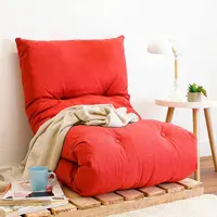 Futon Dobrável de Espuma Solteiro Vermelho - Emcompre em oferta na Amazon