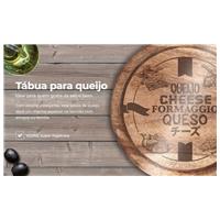 Imagem da promoção Tábua para Queijo com Ilustrações de Madeira, Euro