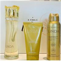 Imagem da promoção Kit Presente Dia das Mães Linda: Desodorante Colônia 100ml, Antitranspirante 75g,Creme Corporal 75ml