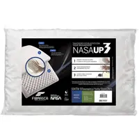 Travesseiro Nasa Up 3 para Fronhas, Revestimento 100% Poliéster, Branco, Fibrasca em oferta na Amazon
