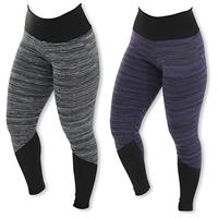 Imagem da promoção Kit 02 Calças Legging Cós Alto Risca Academia Sustentação