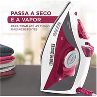 Imagem da promoção BLACK+DECKER Ferro de Passar a Vapor com Base Antiaderente 12V Rosa FX2200