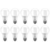 Imagem da promoção Kit Lâmpadas LED 10 Unidades Branca E27 4,9W - 6500K Elgin Bulbo A55