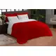kit dupla face casal queen 5 peças estampado VIDA VERMELHO BRANCO microfibra - THEOVITEX ENXOVAIS em oferta