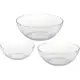 Conjunto de Tigelas Vidro Redonda 3 Peças Marinex - Bella em oferta