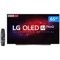Smart TV 4K OLED IPS 65” LG OLED65CXPSA - Wi-Fi Bluetooth HDR Inteligência Artificial 4 HDMI em oferta na Magazine Luiza