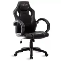 Cadeira Gamer Preta Healer Warlock Reclinável Giratória em oferta na Magazine Luiza