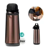 Garrafa termica lumina inox 1,8l pressao cobre 9750c - TERMOLAR em oferta na Magazine Luiza