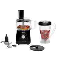 Multi Processador de Alimentos Philco Preto - All in One 4 em 1 800W em oferta na Magazine Luiza
