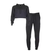 Kit Moletom Feminino Cropped Calça Comfy Dia a Dia - PANDINUS IMPERADOR em oferta na Magazine Luiza