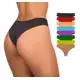 Kit 10 Tanga Sem Costura Corte A Laser Não Marca Atacado - Dubabox em oferta