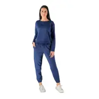 Kit Blusa Moletom Cropped + Calça Feminina Algodão Estilosa - Arsenal Têxtil em oferta na Magazine Luiza