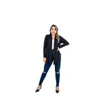 Imagem da promoção Casaquinho Feminino Plus Size Kimono Cardigan Casaco Social - Juquitiba Brasil