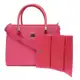 Kit Bolsa Pien Tote Grande + Carteira Feminina (7 Cores) em oferta