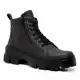 Bota Coturno Feminino Tratorado Cano Médio Zíper Conforto - Fierre em oferta