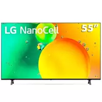 Imagem da promoção Smart TV LG 55" 4K UHD, NanoCell, 3x HDMI 2.0 NVIDIA GeForce Now, ThinQ AI, Smart Magic, Google, Ale