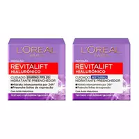 Imagem da promoção LOréal Paris Revitalift Hialurônico Kit Anti-idade - Diurno + Noturno - L'Oréal Paris